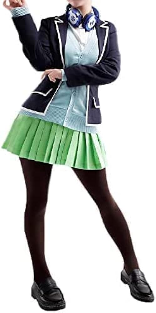 五等分の花嫁　中野三玖　コスプレ　フルセット　ウィッグ付き Amazon.co.jp: [GEYILIN] COSXIN中野三玖 コスプレ衣装 五等分の